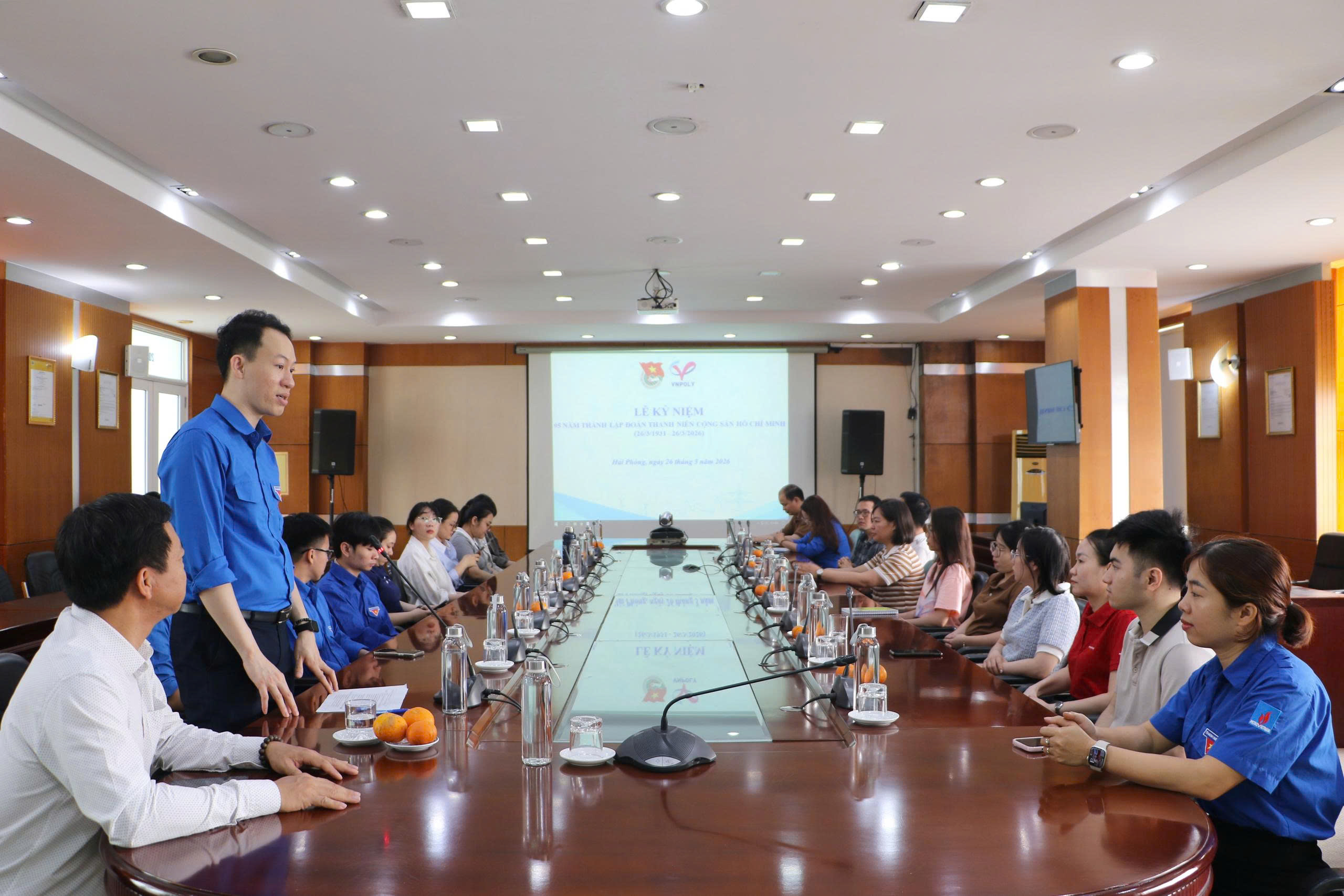 Đoàn thanh niên VNPOLY tổ chức chương trình kỷ niệm 95 năm Ngày thành lập Đoàn TNCS Hồ Chí Minh