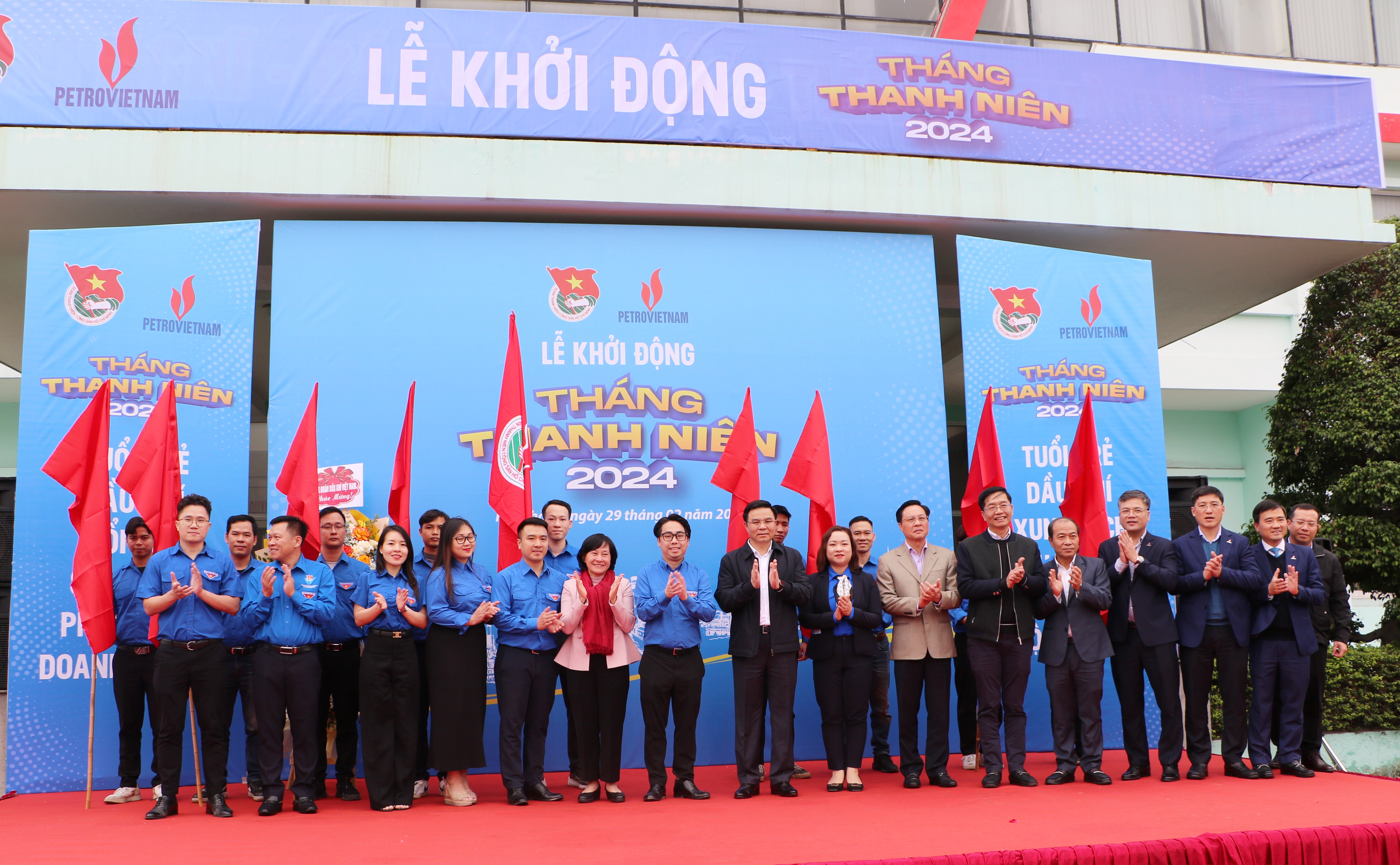 Đoàn Thanh niên Tập đoàn Dầu khí Quốc gia Việt Nam tổ chức Lễ Khởi động Tháng Thanh niên năm 2024
