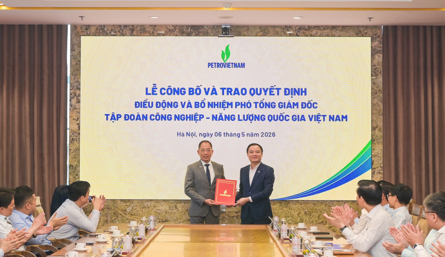 Đồng chí Cao Hoài Dương được bổ nhiệm giữ chức Phó Tổng Giám đốc Petrovietnam